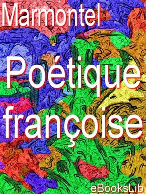 cover image of Poétique françoise